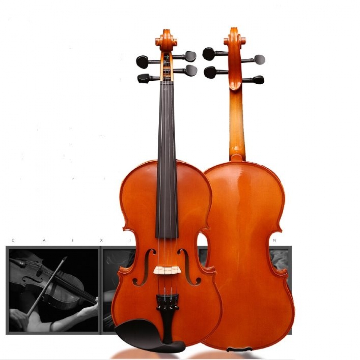 Cheap solid wood violin