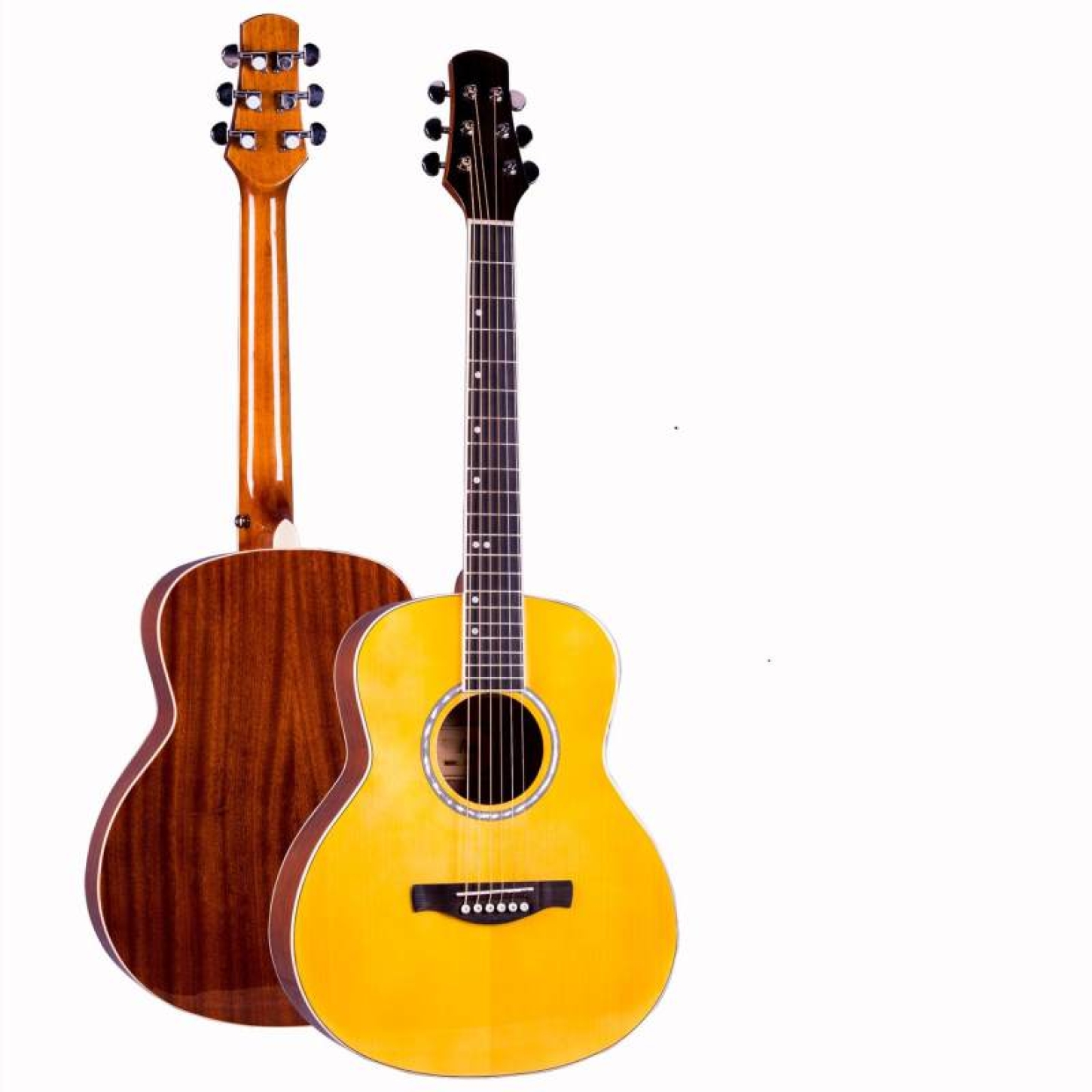 36 inch gloss finish acoustic guitar