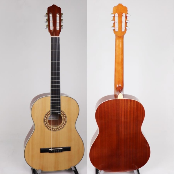 Classic guitar factory  | 39 inch spruce sapele classical guitar