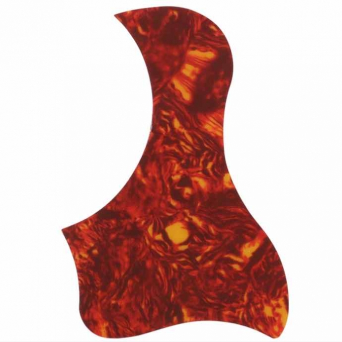 Plastic red  guitar pickguards