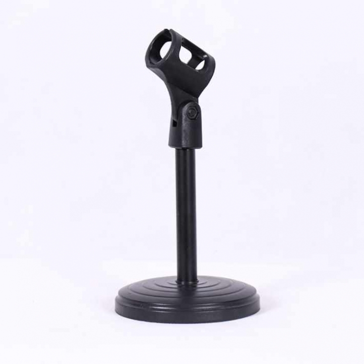 short fixed height microphone stand