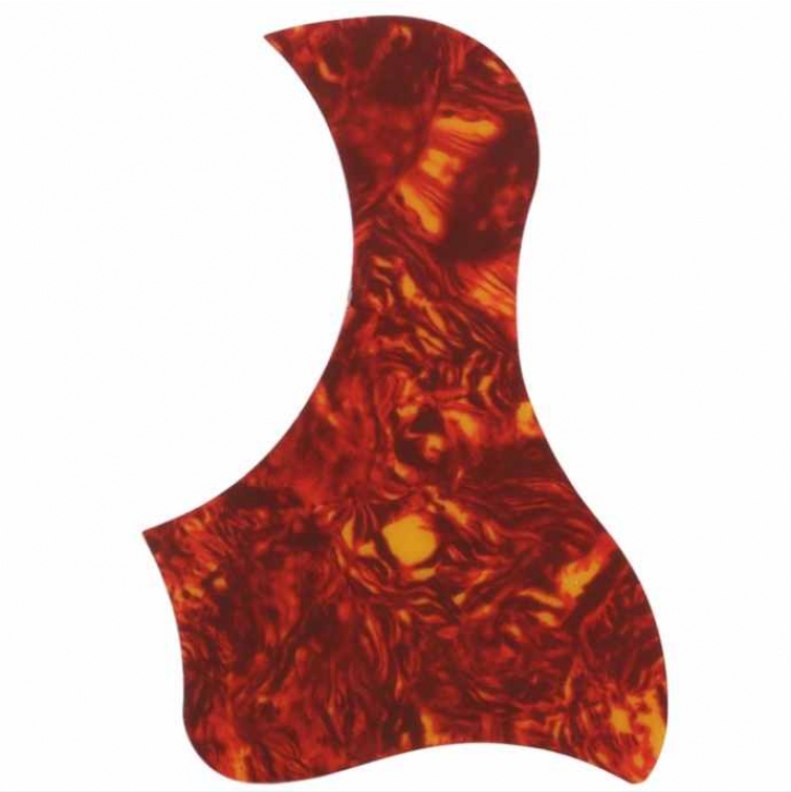 Plastic red  guitar pickguards