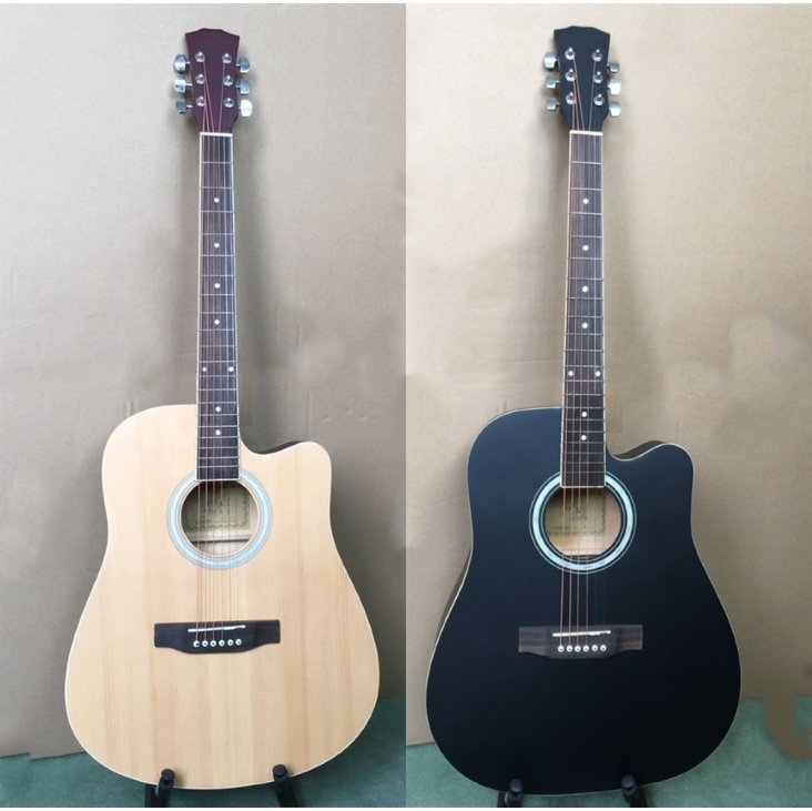 41'' spruce acoustic guitar in matt  finish for beginner