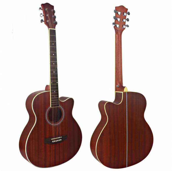 Sapele plywood acoustic guitar |  H40CM-44